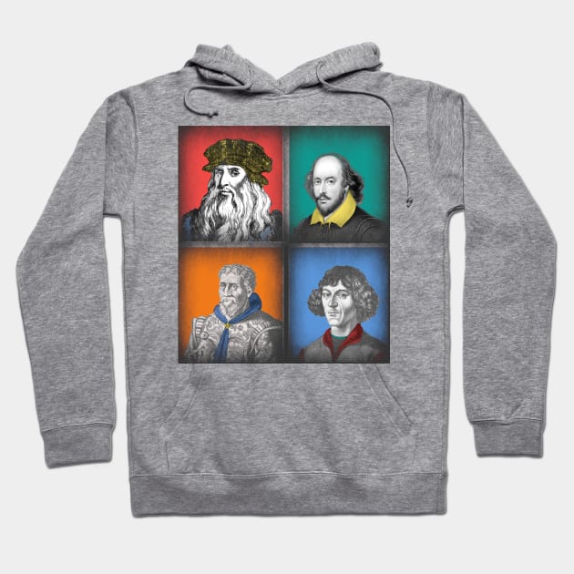 Renaissance Men Hoodie by Lemon Creek Press